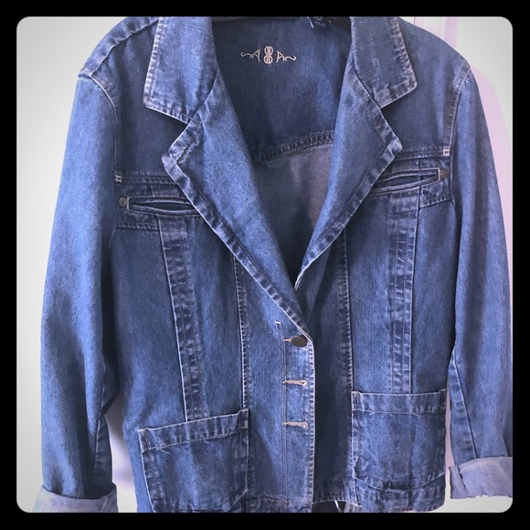 bill blass Jackets & Blazers - Bill Blass jean jacket
